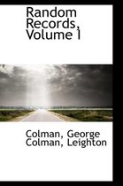 Random Records, Volume I