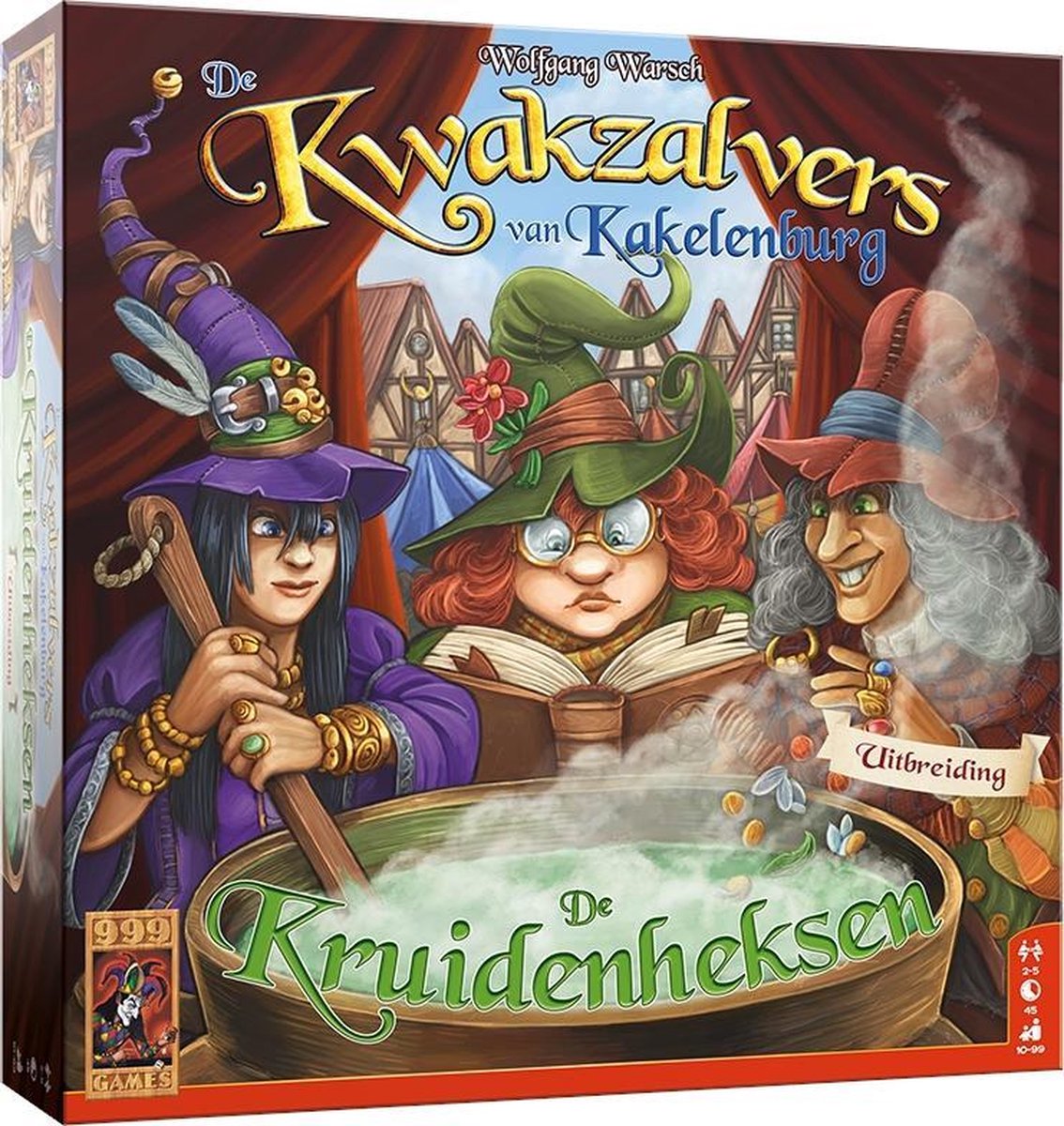 De Kwakzalvers van Kakelenburg De Kruidenheksen Bordspel Games De Kwakzalvers van Kakelenburg De Kruidenheksen Bordspel Games