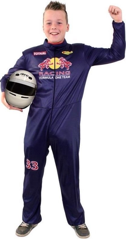 Formule 1 overall kostuum voor kinderen - F1 racecoureur pak 128 (8 jaar) |  bol.com