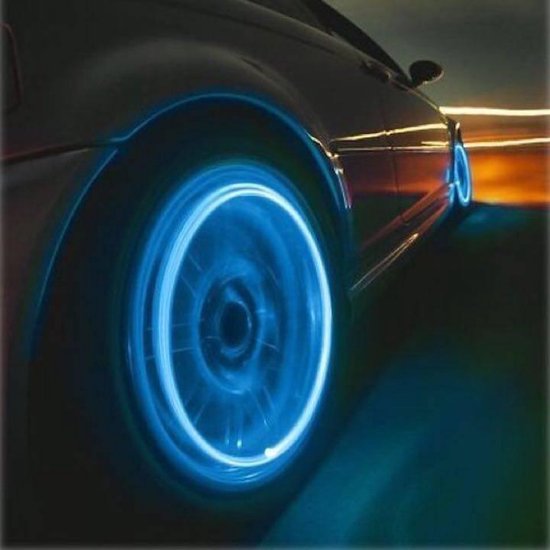 K-parts Led Fietsventiel, Fietslicht Voor Ventiel (2 Stuks) - mix kleur — afbeelding 5