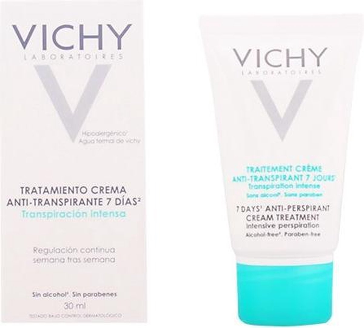 Vichy - Deodorant - Crème - 5 x 30 ml