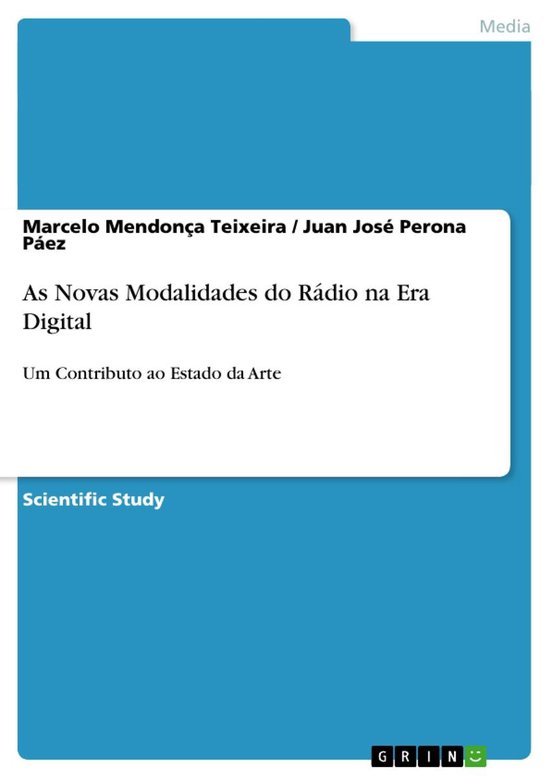 As Novas Modalidades do Rádio na Era Digital - cover