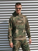 Camouflage hoodie / sweater met capuchon voor volwassenen 3XL