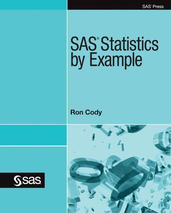 SAS Statistics by Example - cover