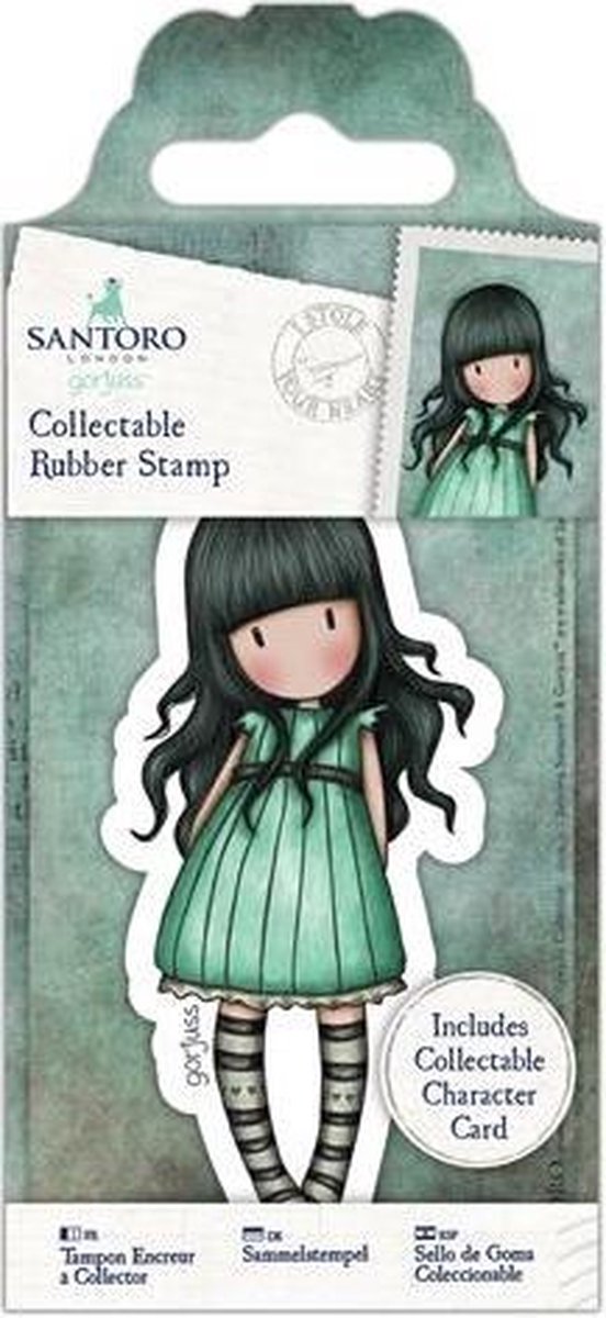 Collectable Rubber Stamp - Santoro - No. 47 I Stole Your Hart
