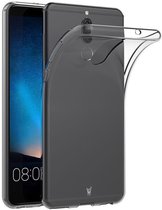 Transparant Hoesje geschikt voor Huawei Mate 10 Lite Soft TPU Gel Siliconen Case