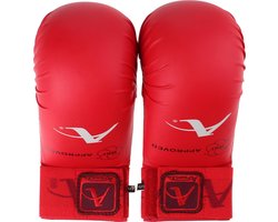 Karate-handschoenen (WKF-approved) Arawaza | Rood (Maat: S)