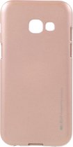 MERCURY GOOSPERY i JELLY TPU Bescherm Hoesje Samsung Galaxy A3 (2017) - Roze Goud