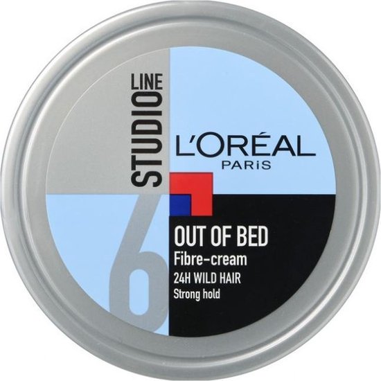 3x L'Oréal Paris Studio Line Special Out Of Bed Fibre Cream - 3x150 ml - Warrig Effect - Voordeel Verpakking