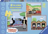 Ravensburger puzzel Thomas & Friends: Ready to go - 3x49 stukjes - kinderpuzzel