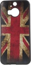 HTC One M9 PLUS - hoes, cover, case - TPU - UK vlag