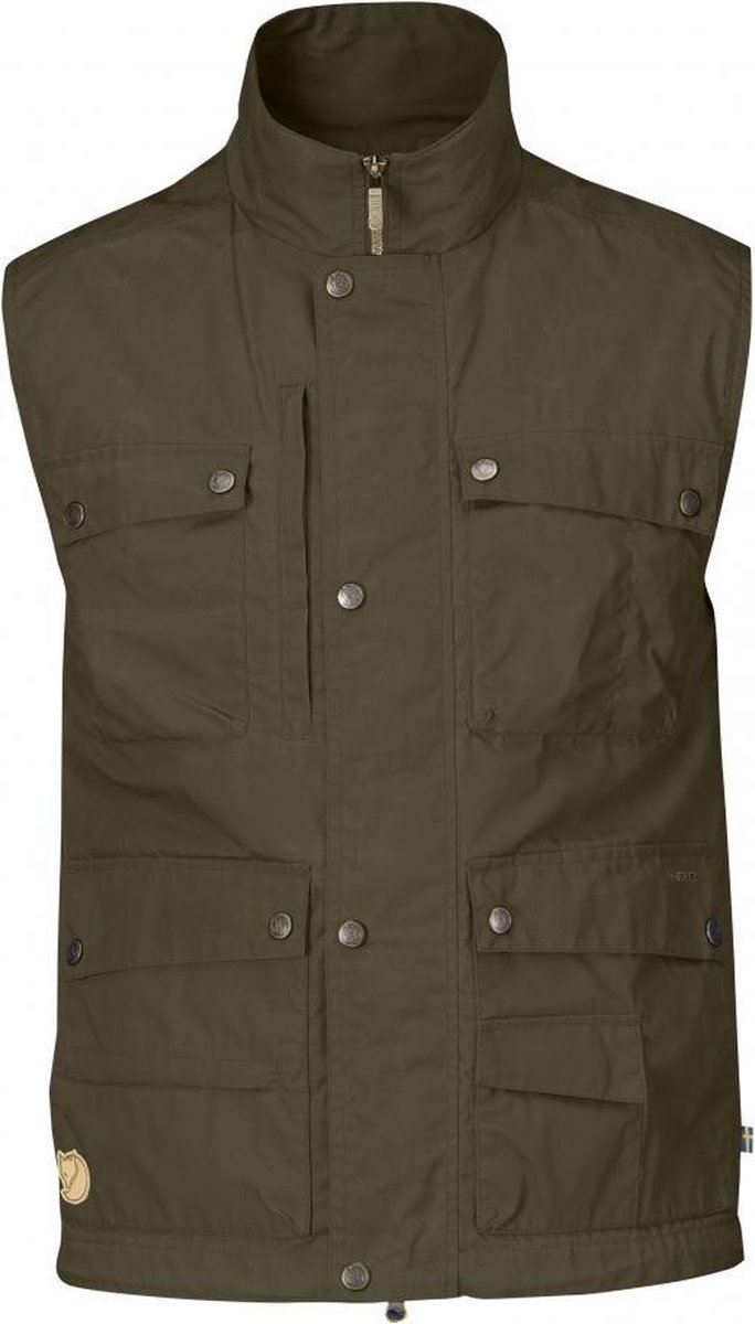 Fjallraven Reporter lite vest I Dark 3XL Olijf