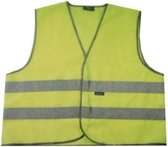 Wowow Safety Vest Mesh Gilet Jaune Fluor Taille M - Certificat EN1150