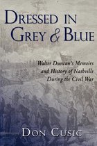 Dressed in Grey and Blue
