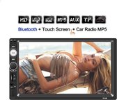 Bol.com HD Dubbel din autoradio 7". Bluetooth USB AUX Handsfree met touchscreen & afstandsbedie aanbieding