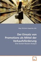 Der Einsatz von Promotions als Mittel der Verkaufsförderung