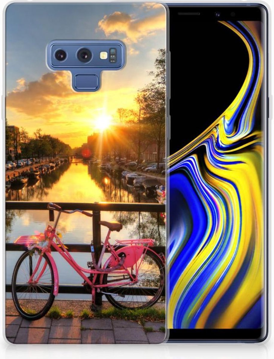 Samsung Galaxy Note 9 Siliconen Back Cover Amsterdamse Grachten