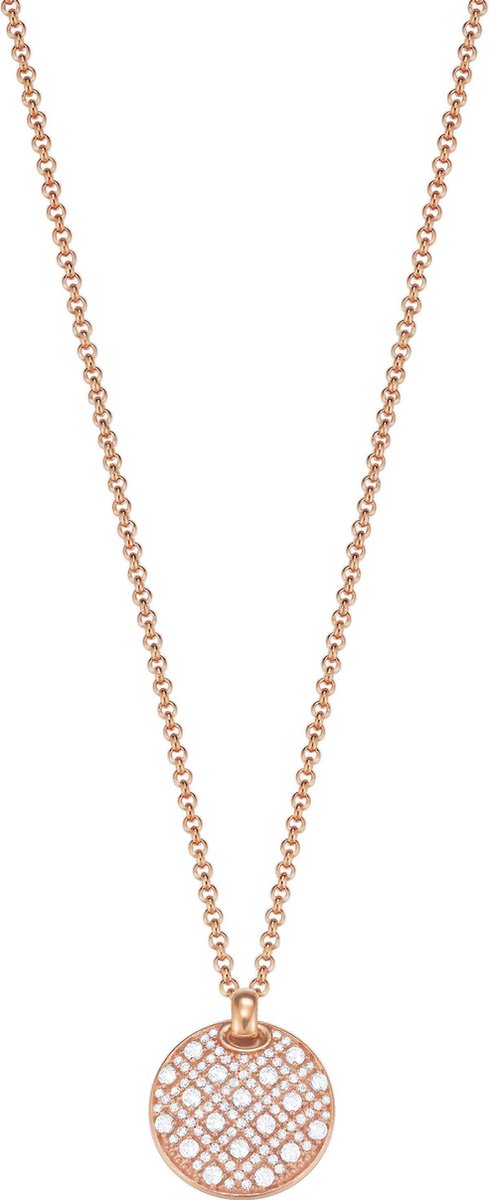 Esprit Ketting inclusief hanger - Staal - Rosékleurig - 42 cm