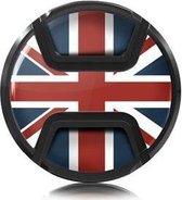 Kaiser Lens cap snap-on style union jack 62mm