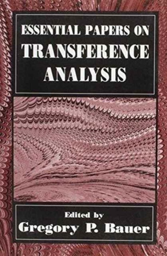 Essential Papers on Transference Analysis - cover
