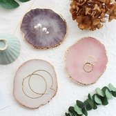 Resin jewelry display plate