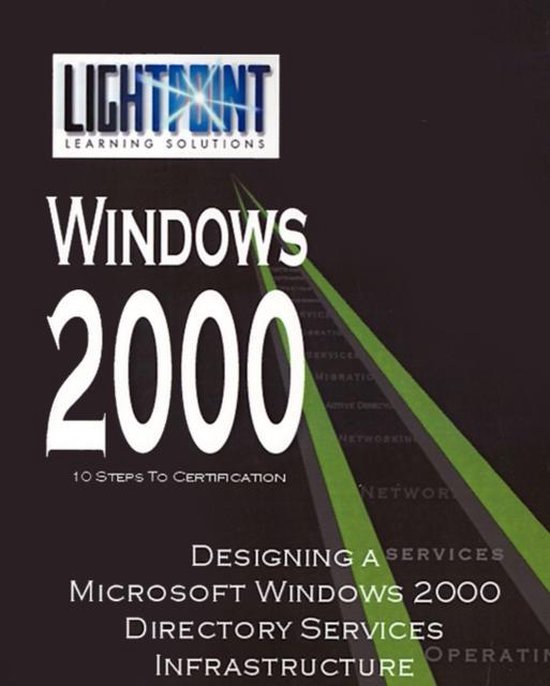 Designing a Microsoft Windows 2000 Directory Services Infras ... - cover