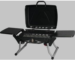 Garden Grill Bistro Traveller Gasbarbecue - 1 Brander - Zwart