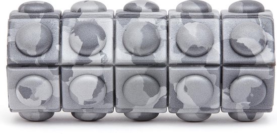 Adidas mini foam roller grijs camo