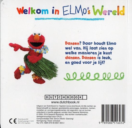 Elmo's Wereld Dansen!! | 9789086516032 | Boeken | bol.com