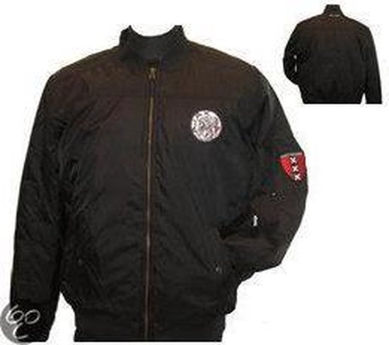 Bomberjack ajax zwart senior oude logo maat S | bol.com