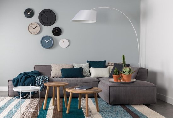 Zuiver Dendron Bijzettafel Rond 43 cm Mangohout - Bruin