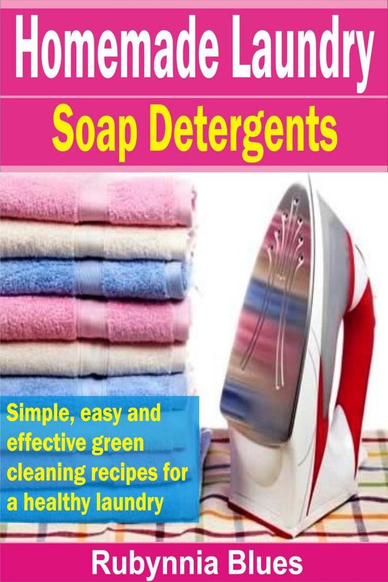 Homemade Laundry Soap Detergents - cover