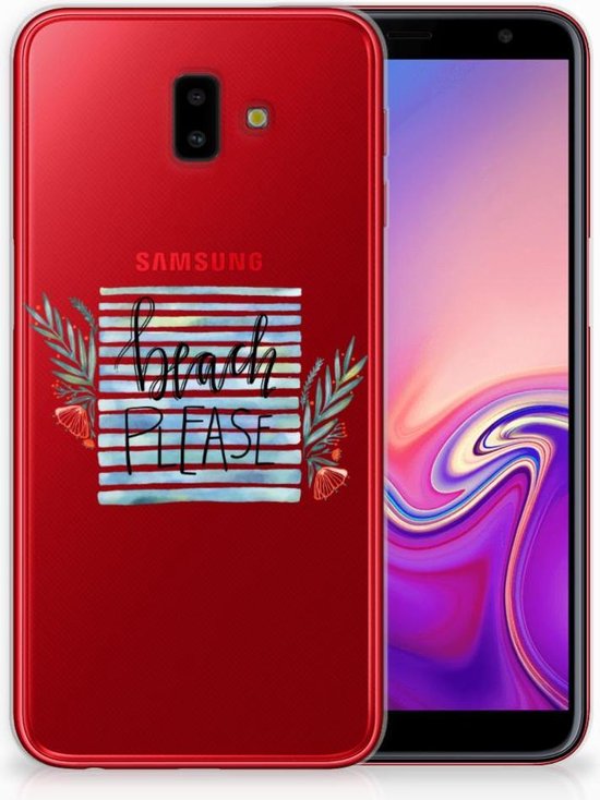 Coque Smartphone pour Samsung Galaxy J6 Plus (2018) Coque Boho Beach