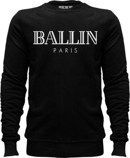 succes feedback Meter Ballin - Sweater - Zwart - S | bol.com