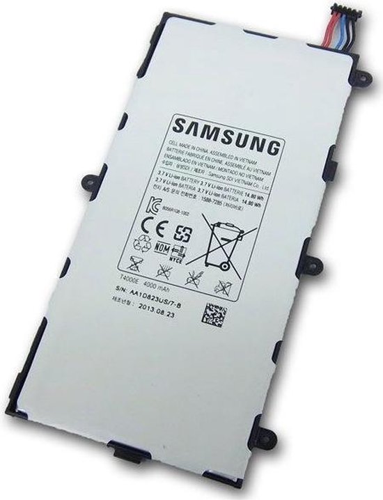 Electrificeren Actief Socialistisch Originele Samsung Galaxy tab 3 7.0 Li-Ion Batterij | bol.com