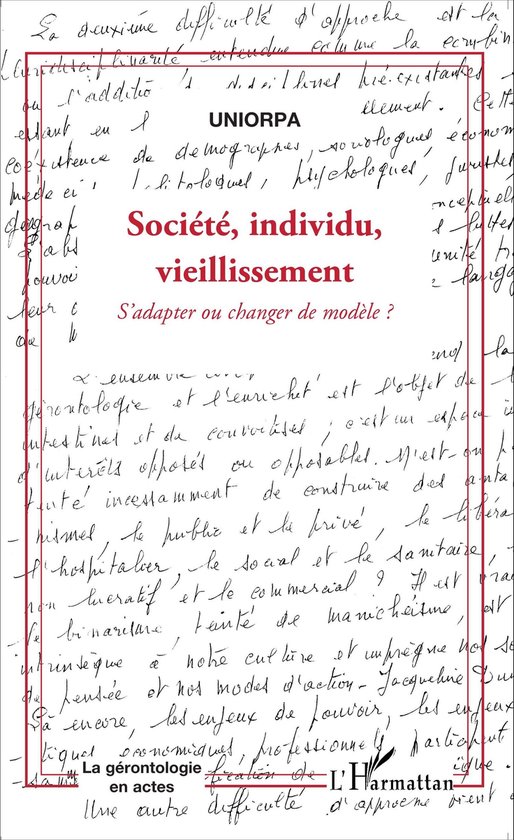 Société, individu, vieillissement - cover
