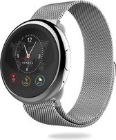MyKronoz ZeRound2 HR elite smartwatch - zilver milanees