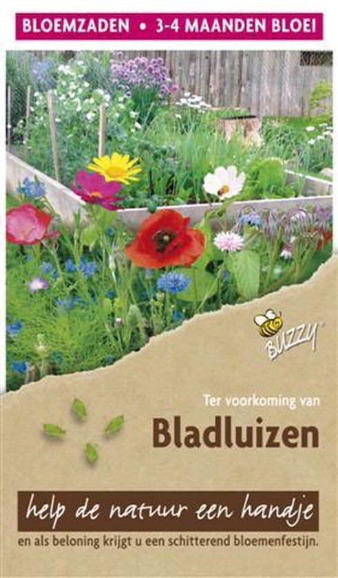 Foto: Buzzy flower mix bladluis 15 m 