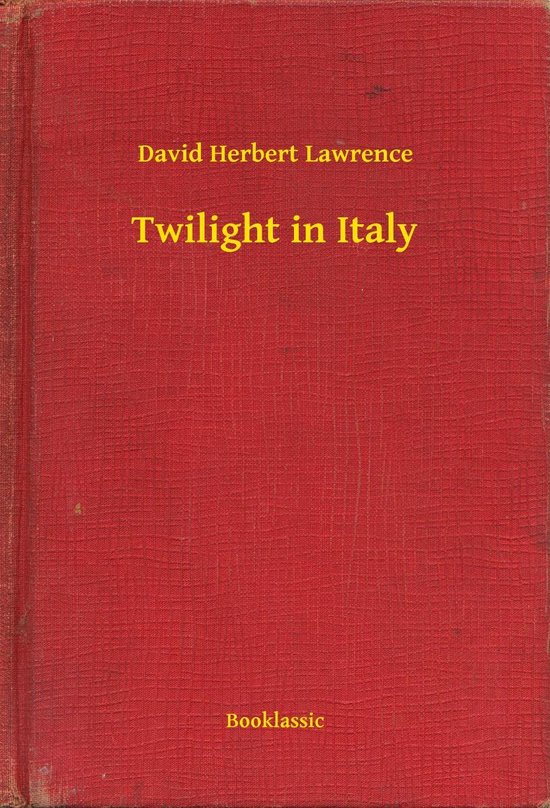 Twilight in Italy - cover