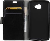 Celltex wallet case cover LG K5 zwart