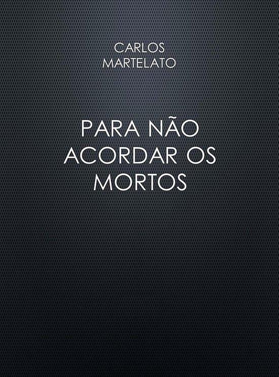 Para não acordar os mortos - cover