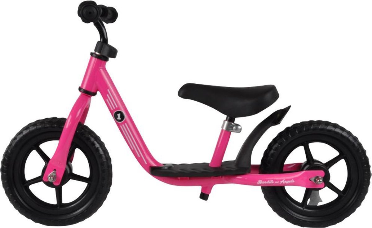 Bandits \u0026 Angels Starter Roze Metalen - Loopfiets | bol.com
