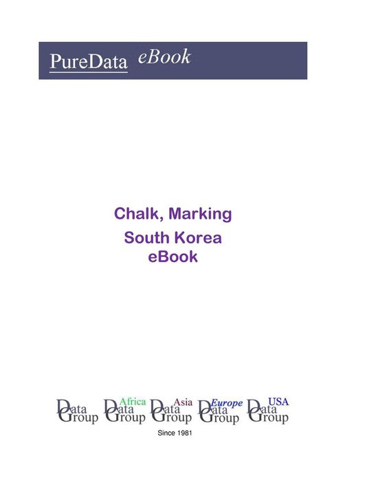 PureData eBook - Chalk, Marking in South Korea - cover