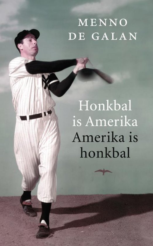 Cover van het boek 'Honkbal is Amerika Amerika is honkbal' van M. de Galan