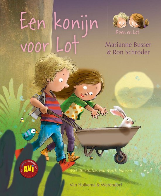Koen en Lot 8 - Een konijn voor Lot - cover