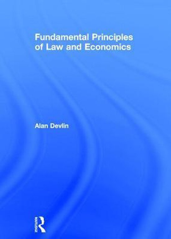 Fundamental Principles of Law and Economics | 9781138806016 | Alan ...