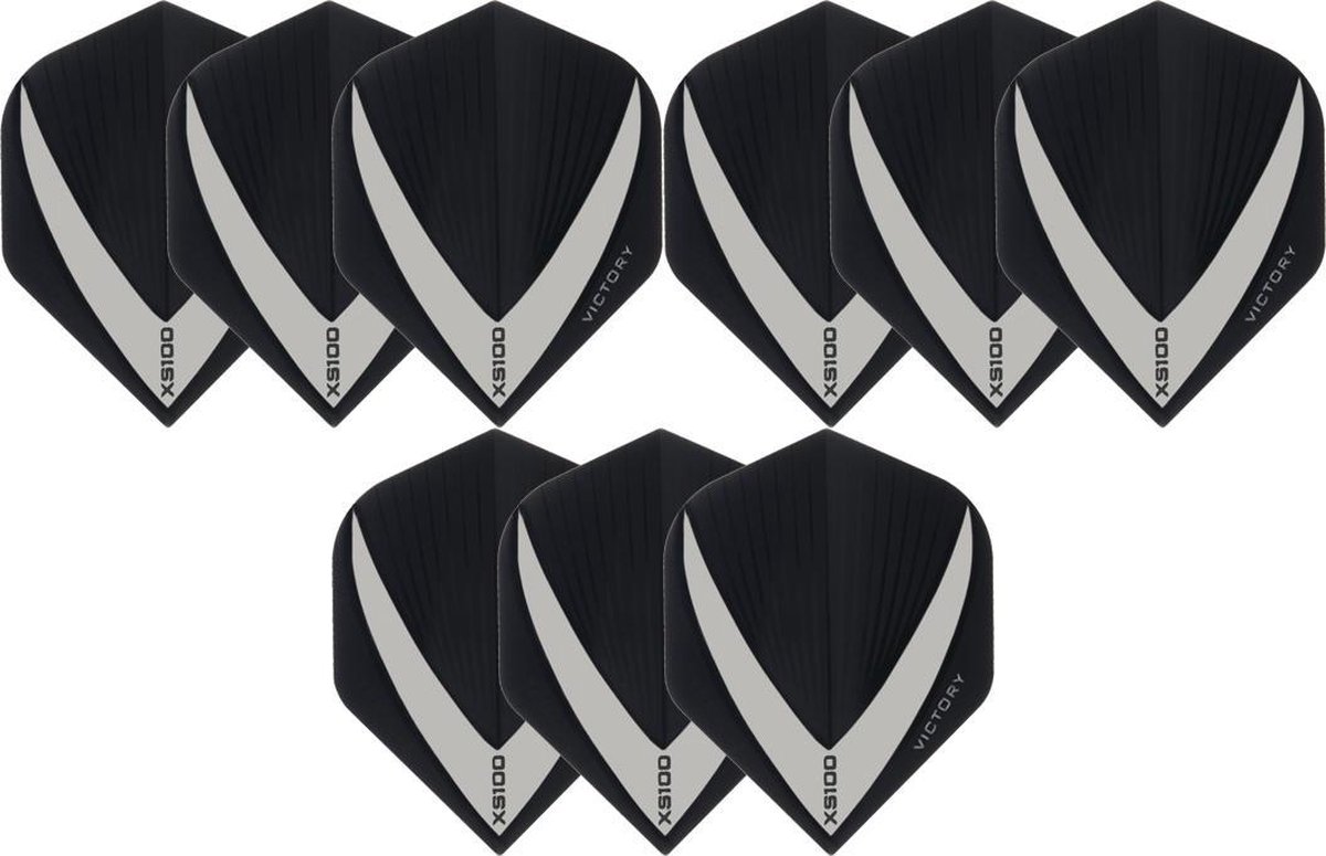 Darts Set 3 sets (9 stuks) Super Sterke - Smokey - Vista-X - flights - darts flights