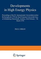 Developments in High Energy Physics