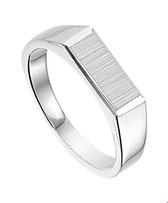 Zilveren Ring mat gediamanteerd 19.00 mm (60)
