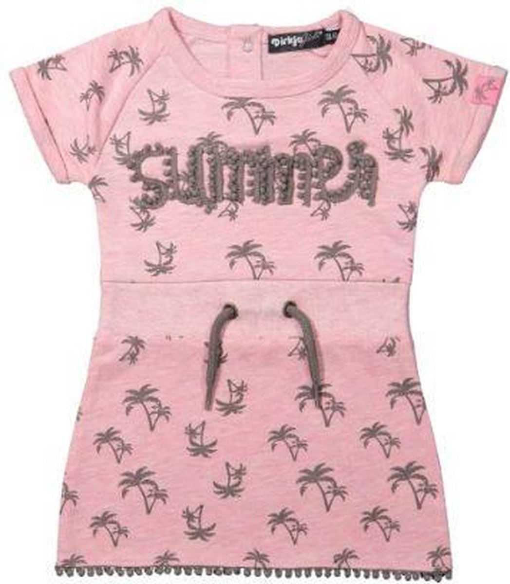 Palm jurkje roze | Dirkje maat 62